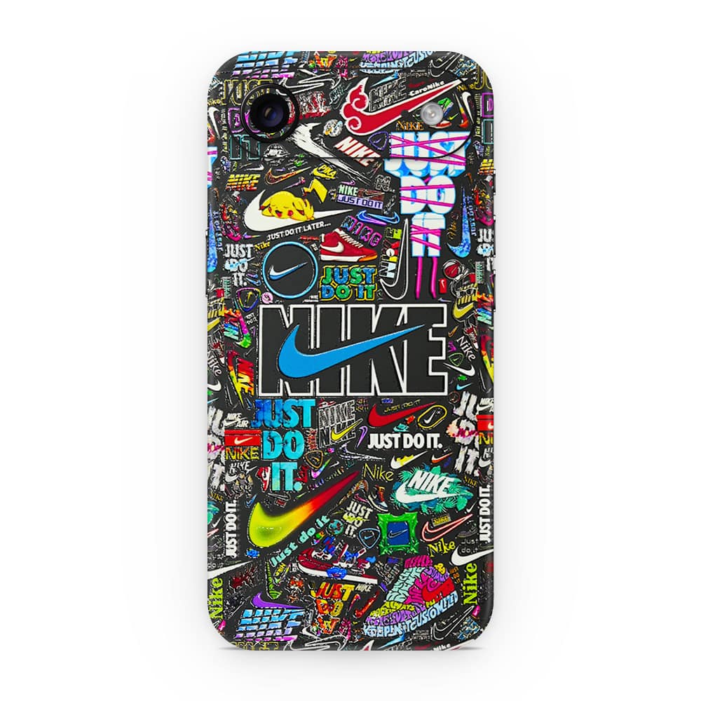 Iphone air nike logos 3d skin wrapitskin