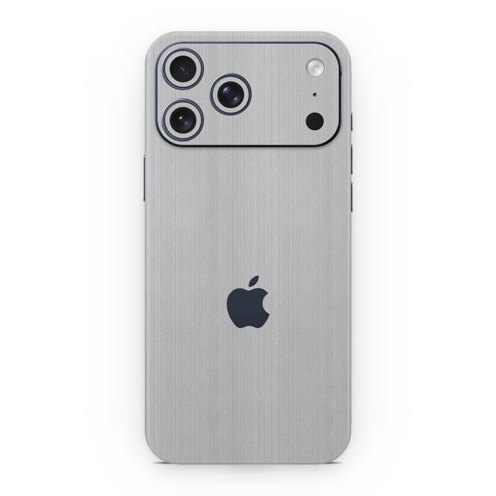 Iphone 17 pro max brushed metal skins wrapitskin