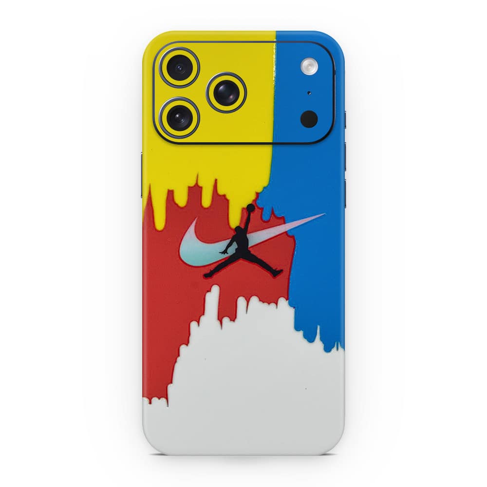Iphone 17 pro max nike jordan 3d skin wrapitskin