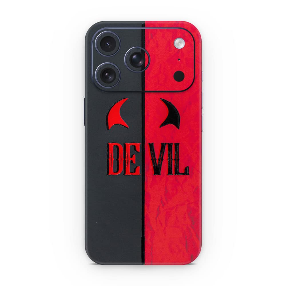 Iphone 17 pro devil 3d skin wrapitskin