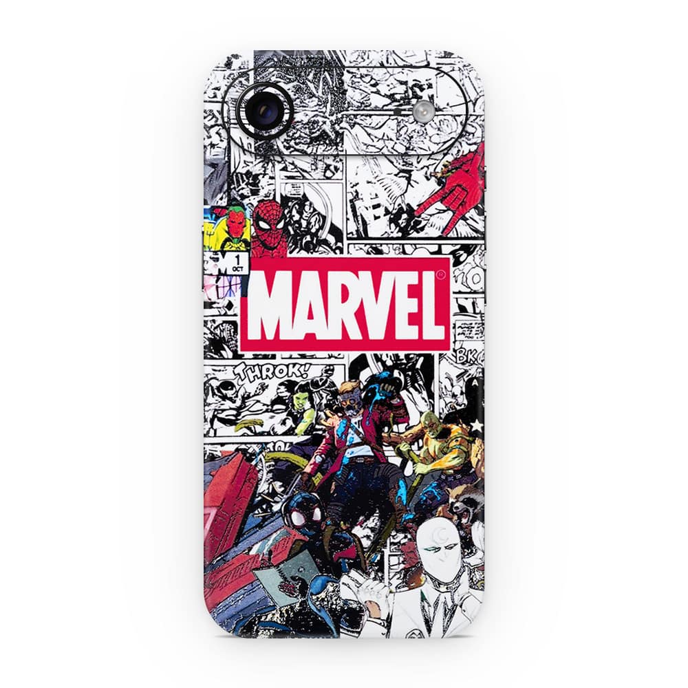 Iphone air marvel universe 3d skin wrapitskin