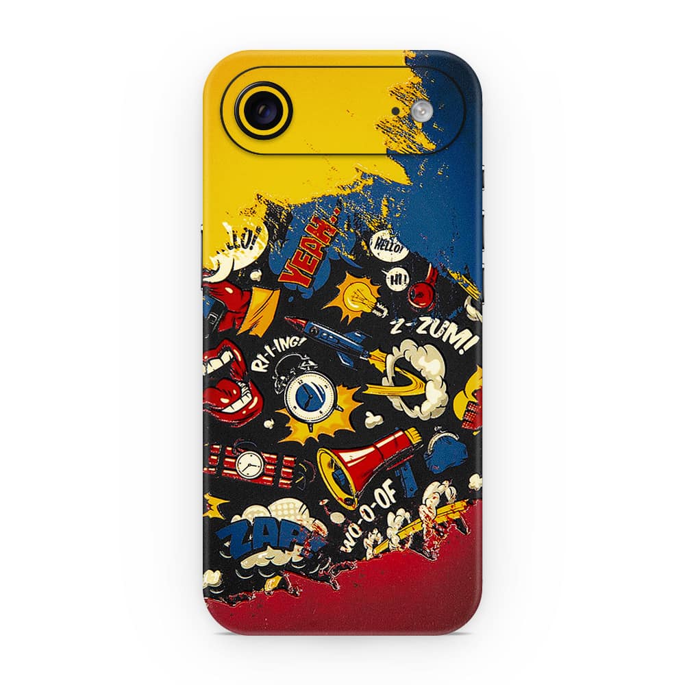 Iphone air pop art 3d skin wrapitskin