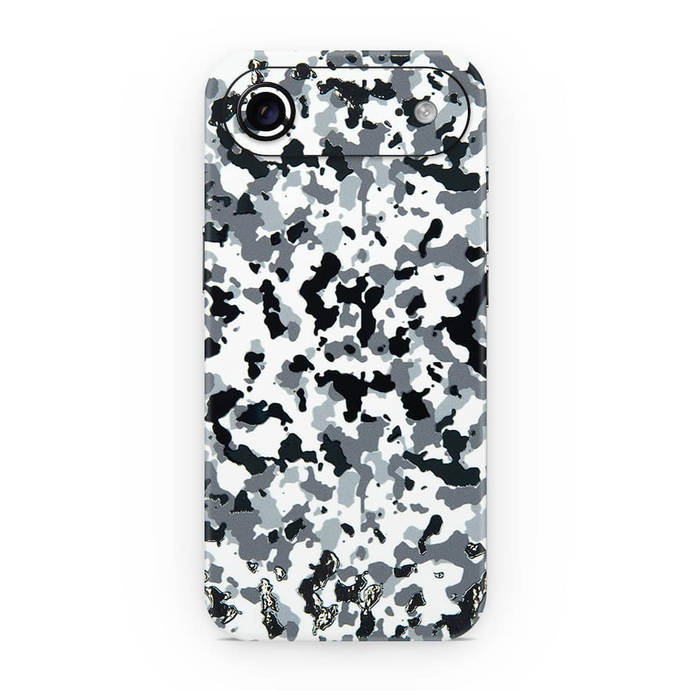 Iphone air snow camo 3d skin wrapitskin