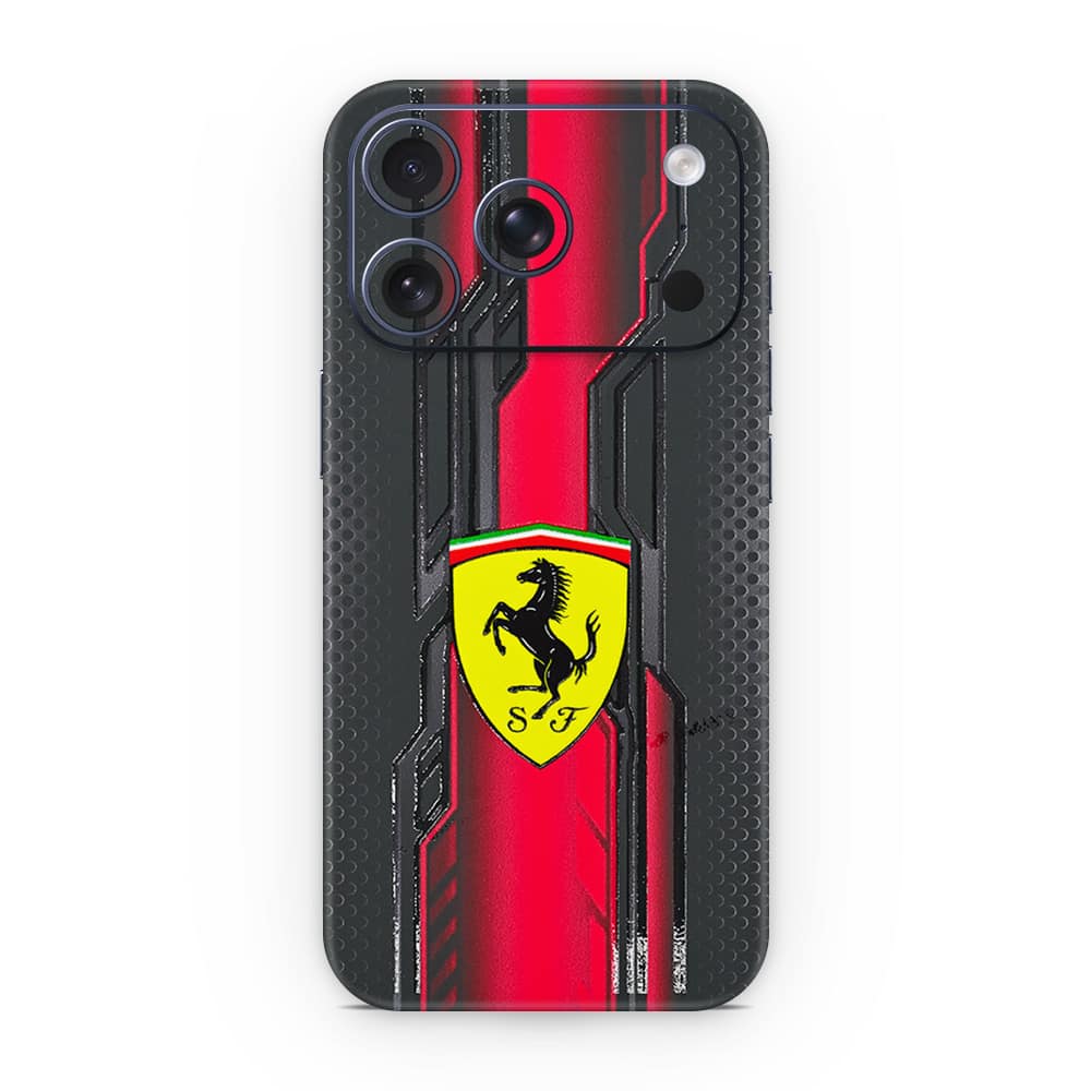 Iphone 17 pro ferrari's legacy 3d skin wrapitskin