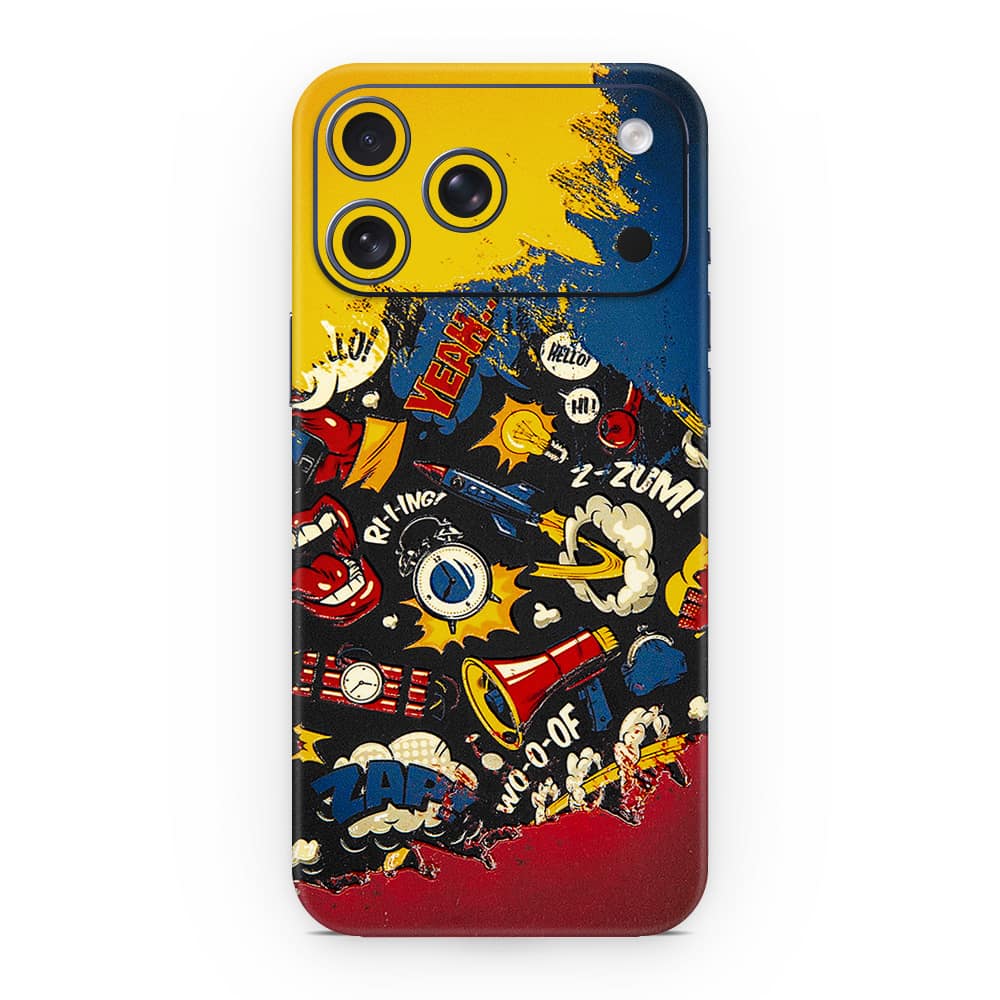 Iphone 17 pro max pop art 3d skin wrapitskin