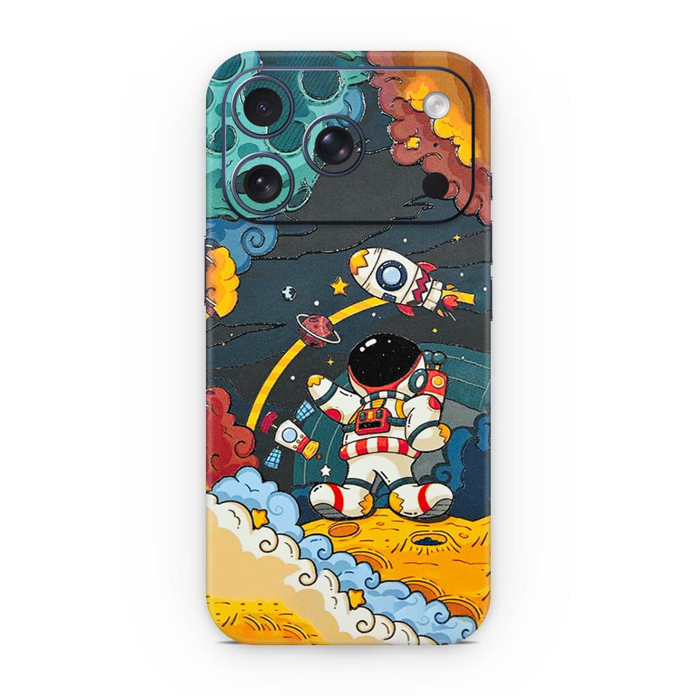 Iphone 17 pro flight planet 3d skin wrapitskin