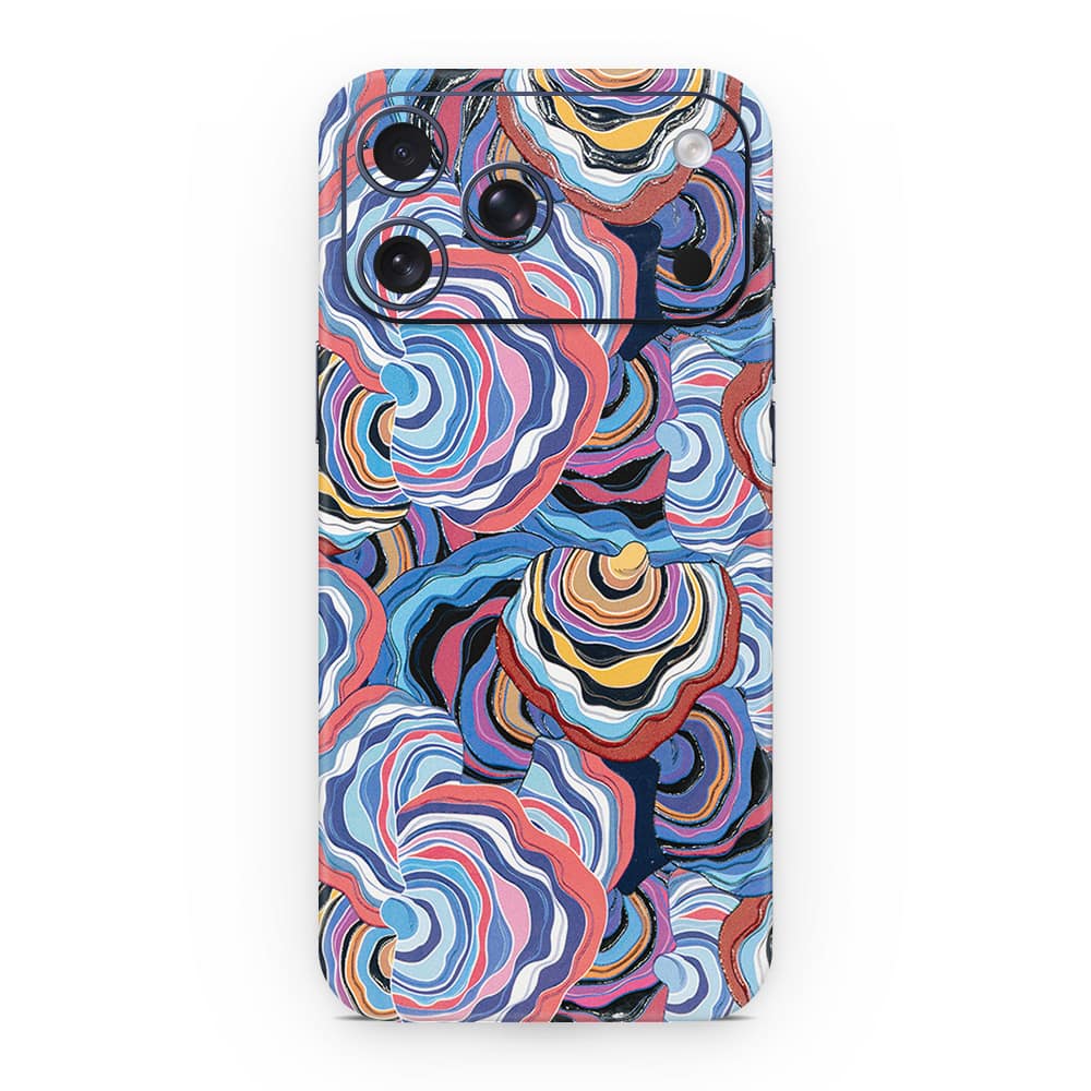 Iphone 17 pro max abstract multicolor 3d skin wrapitskin