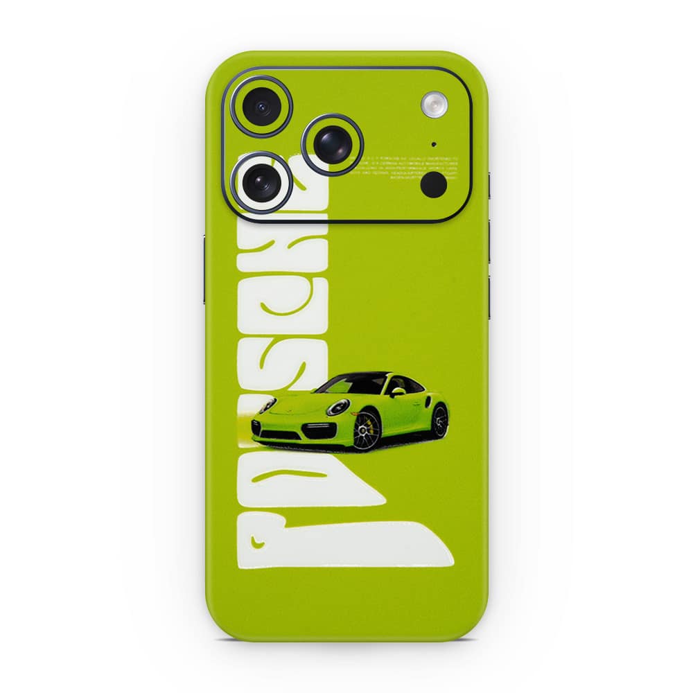 Iphone 17 pro 911 turbo 3d skin wrapitskin