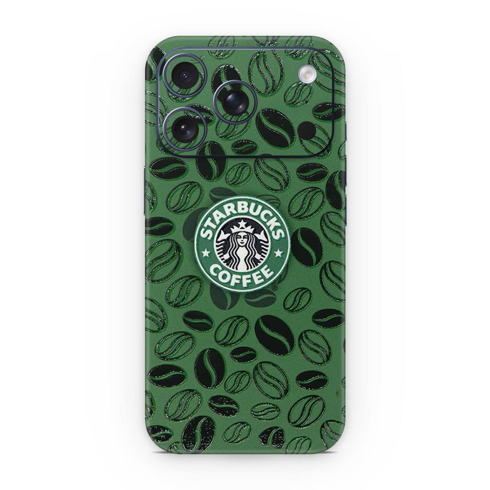 Iphone 17 pro starbucks 3d skin wrapitskin