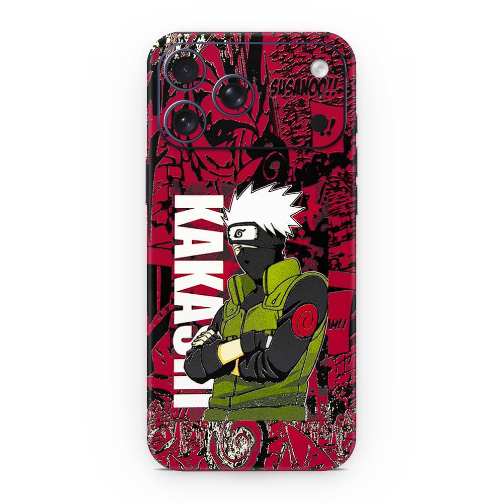 Iphone 17 pro max kakashi sensei 3d skin wrapitskin
