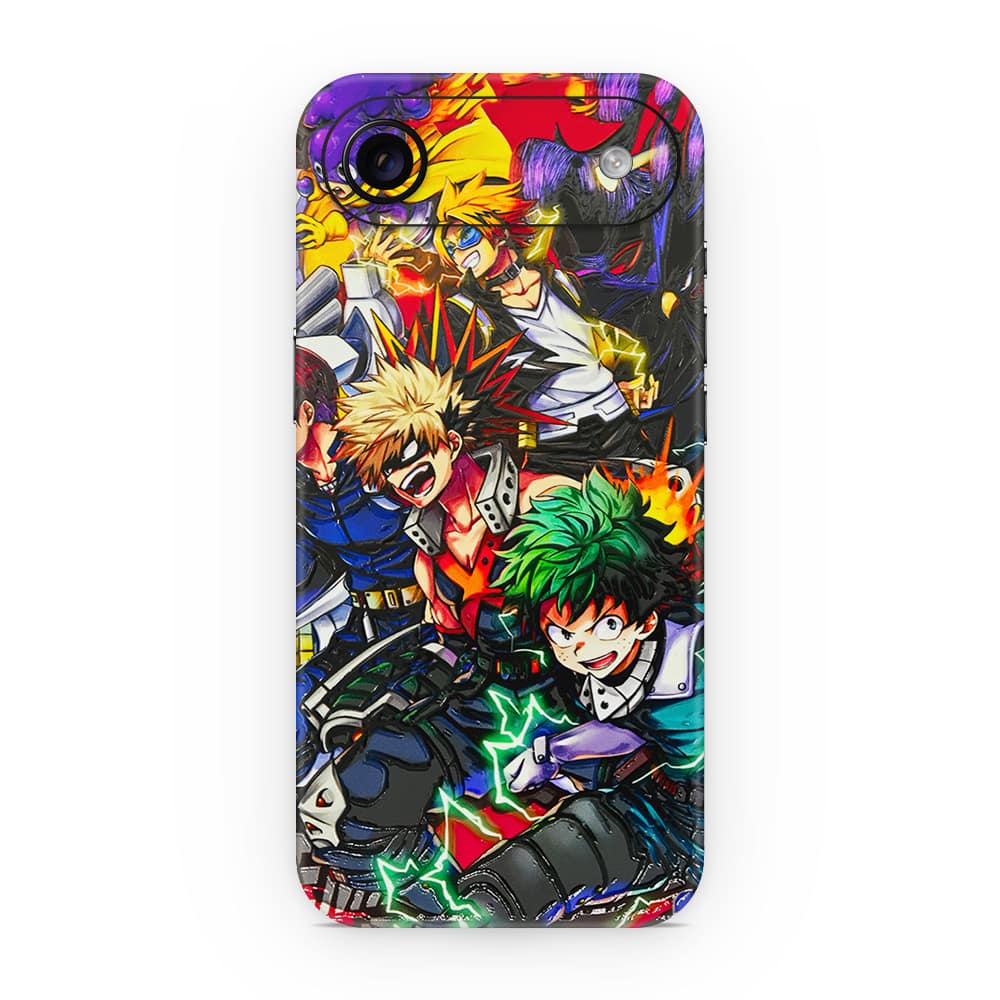 Iphone air my hero 3d skin wrapitskin