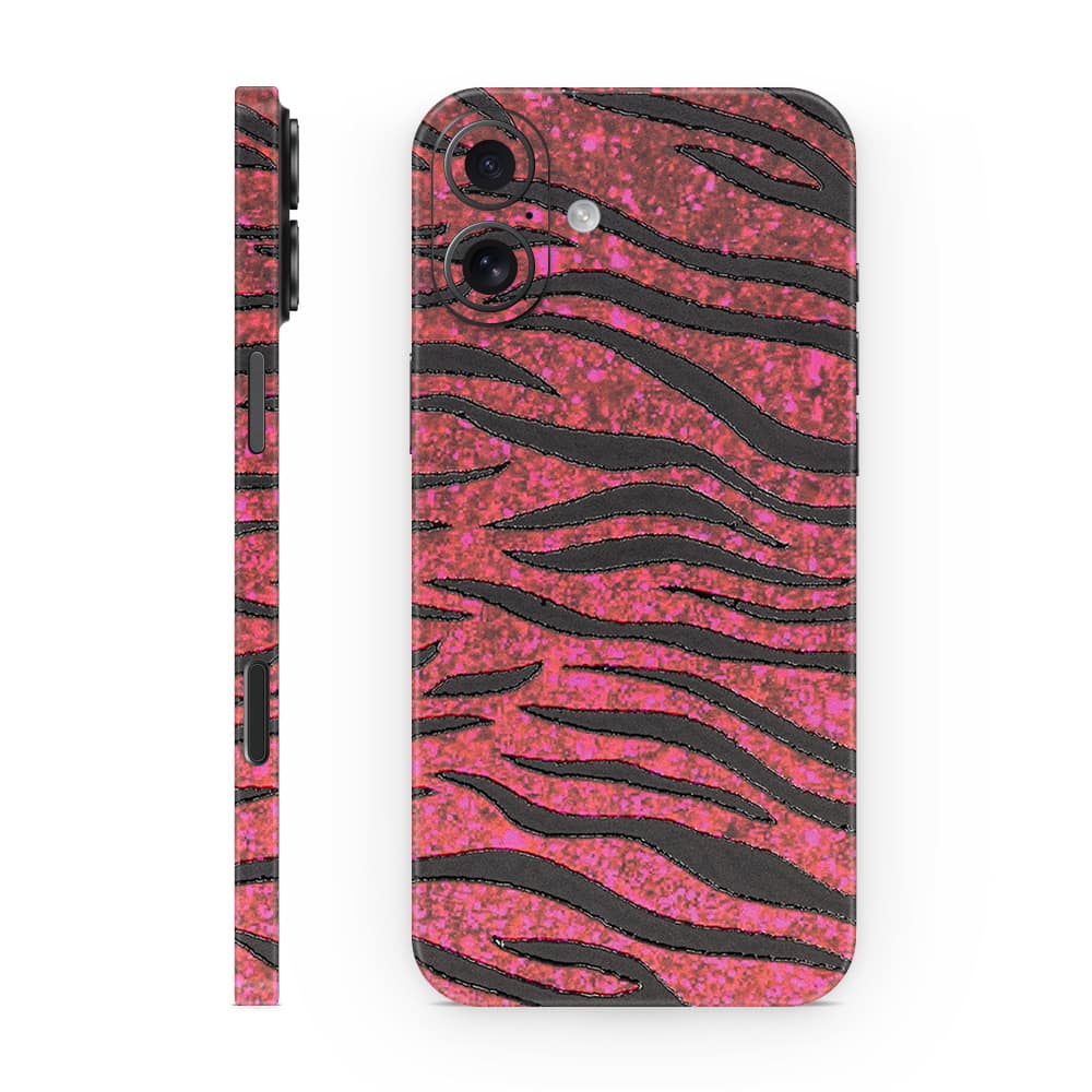 Iphone 17 red zebra 3d skin wrapitskin