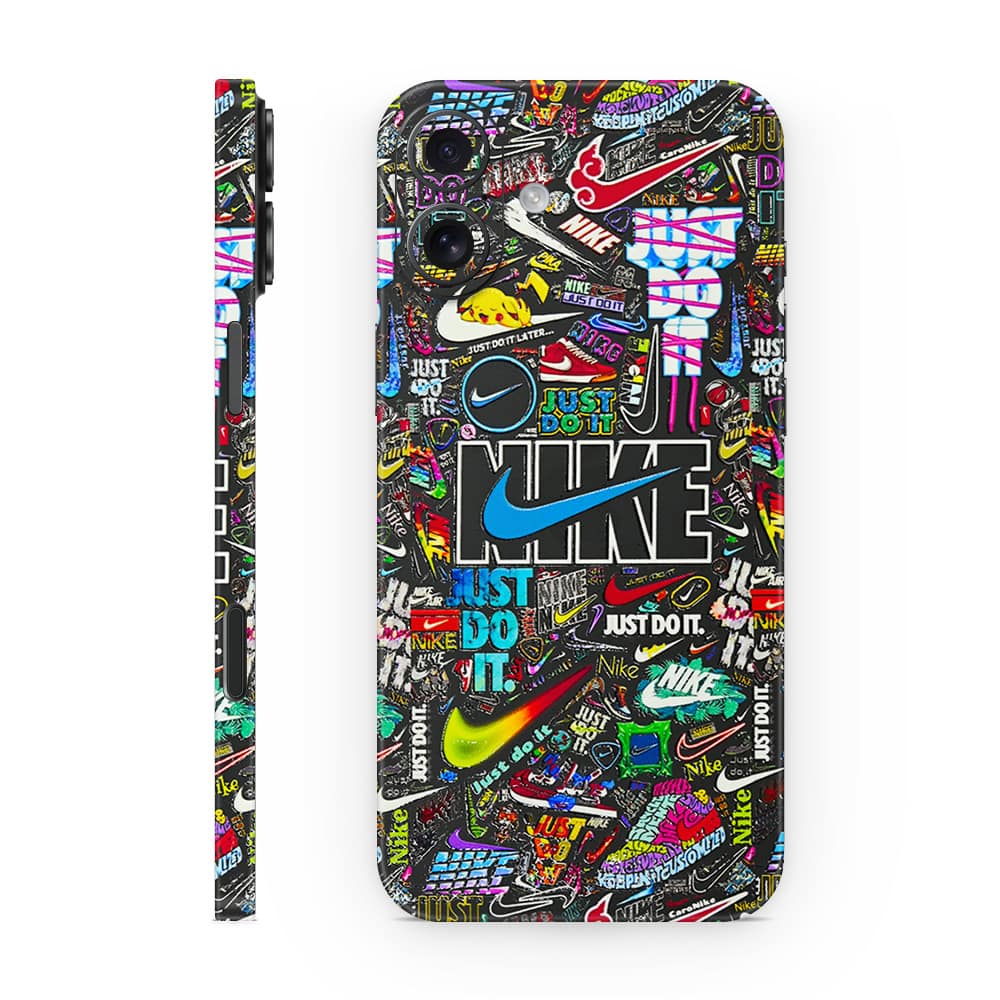 Iphone 17 nike logos 3d skin wrapitskin