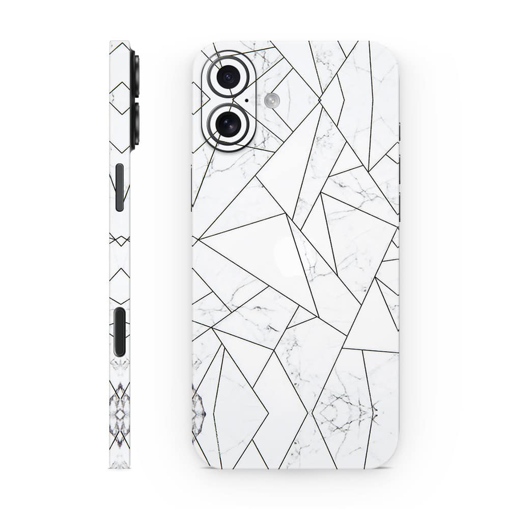 Iphone 17 marble grid 3d skin wrapitskin