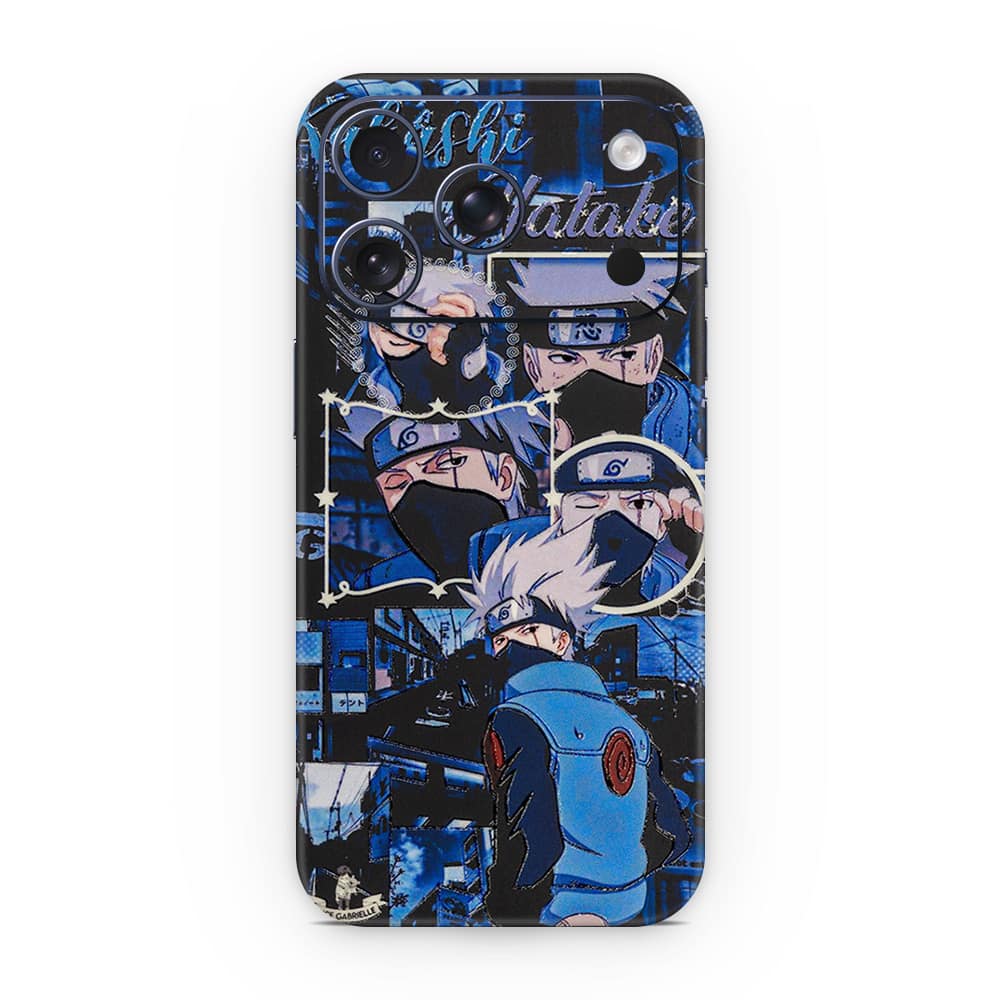 Iphone 17 pro kakashi hatake 3d skin wrapitskin