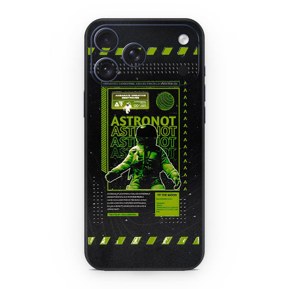 Iphone 17 pro max interstellar 3d skin wrapitskin