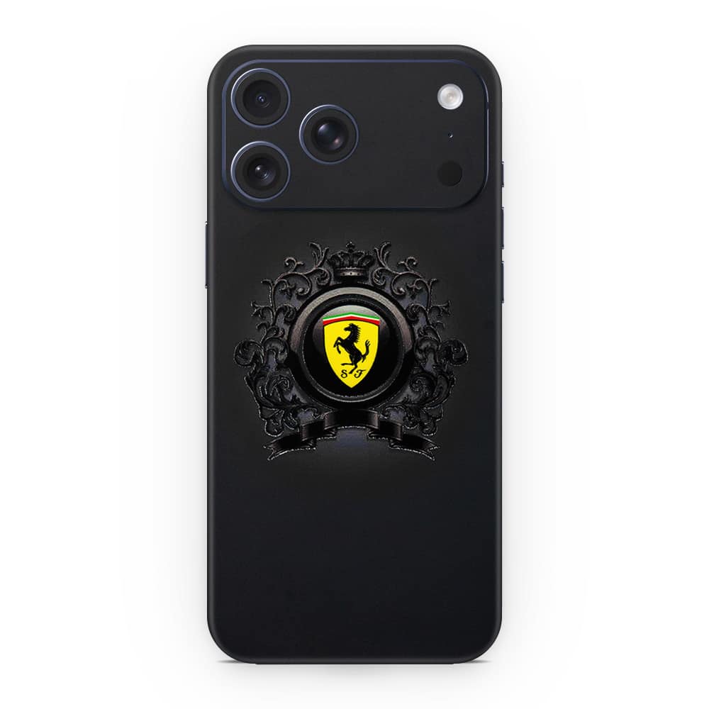 Iphone 17 pro max ferrari 3d skin wrapitskin