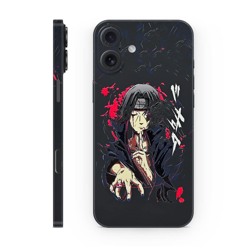 Iphone 17 itachi uchiha 3d skin wrapitskin