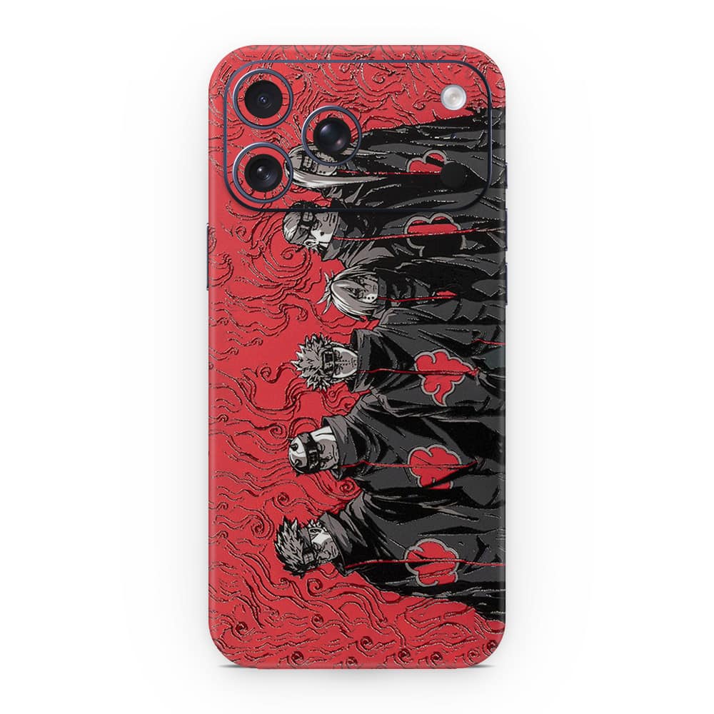 Iphone 17 pro max shinobi warriors 3d skin wrapitskin