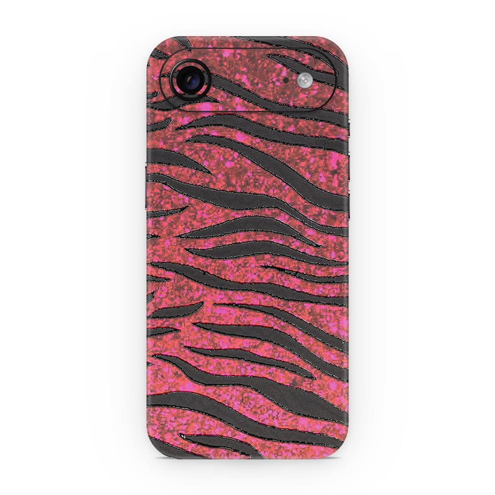 Iphone air red zebra 3d skin wrapitskin
