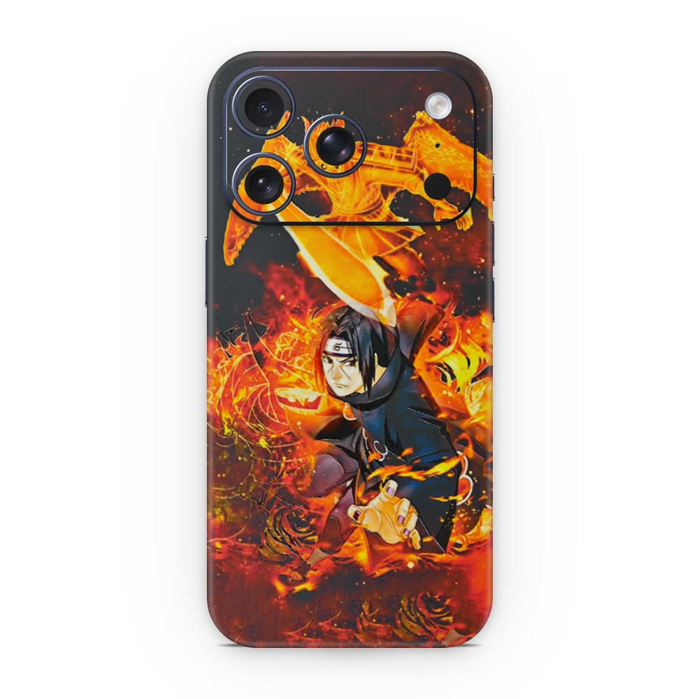 Iphone 17 pro itachi 3d skin wrapitskin
