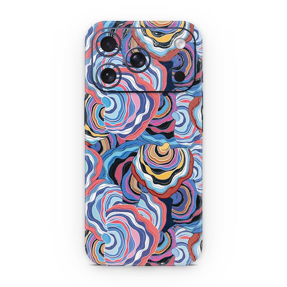 Iphone 17 pro abstract multicolor 3d skin wrapitskin