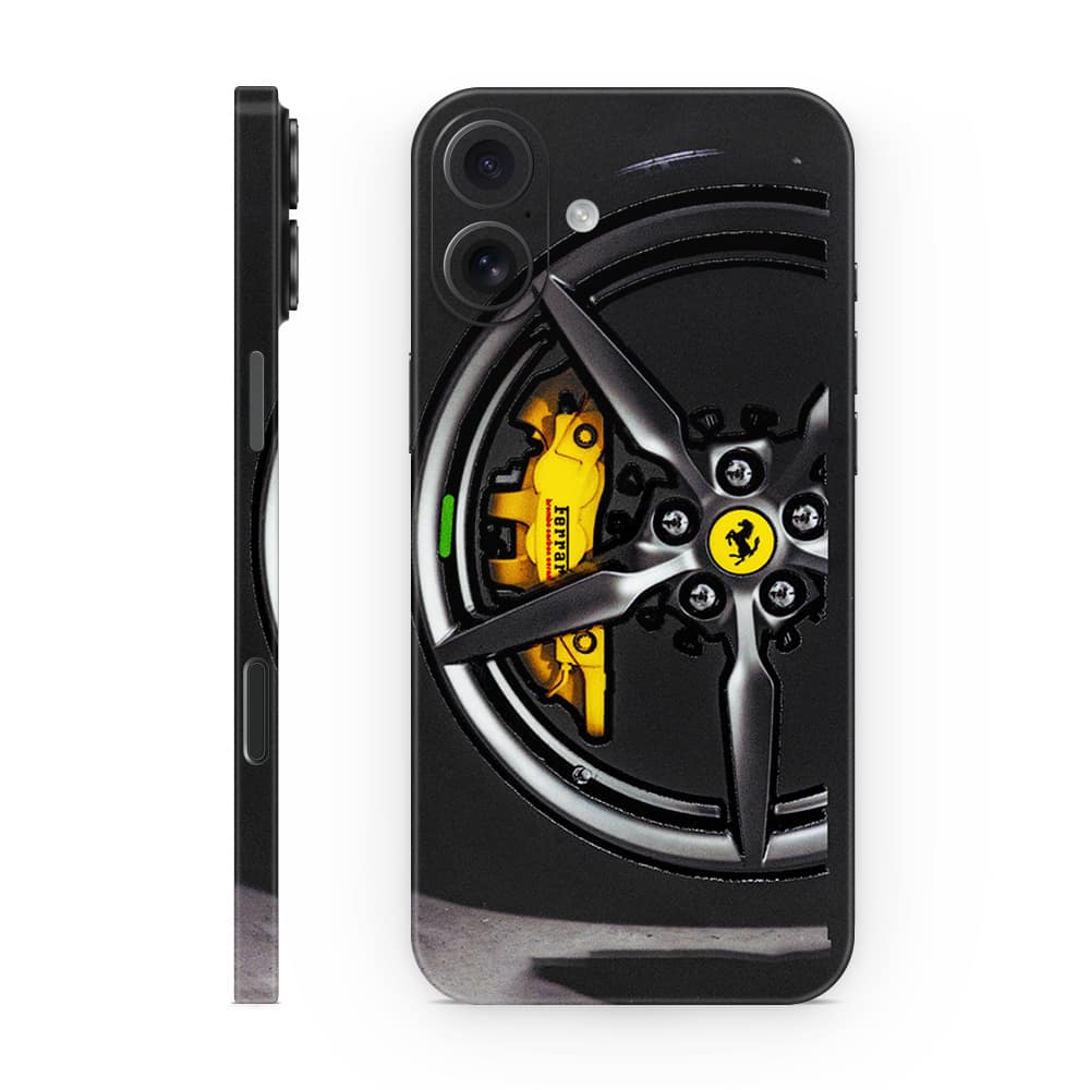 Iphone 17 ferrari rim 3d skin wrapitskin