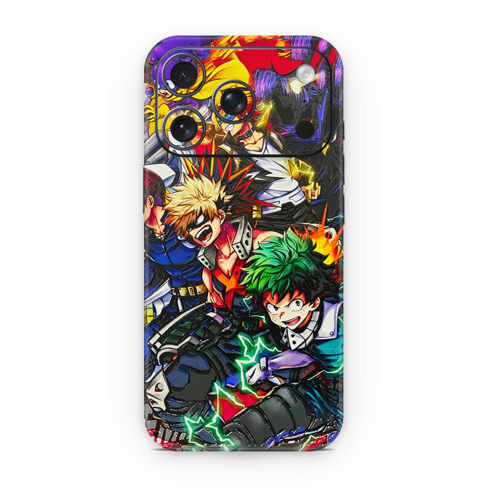 Iphone 17 pro my hero 3d skin wrapitskin