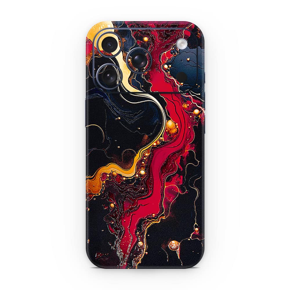 Iphone 17 pro volcanic vibe 3d skin wrapitskin