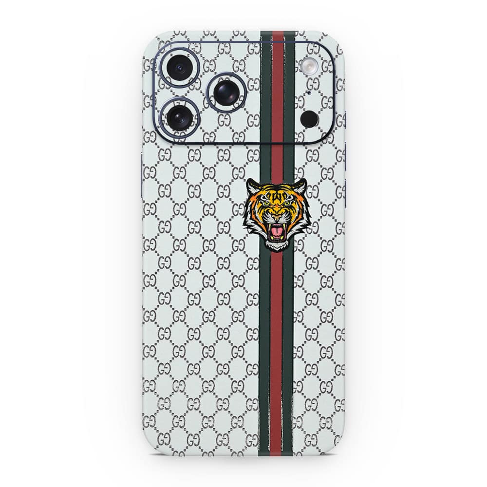 Iphone 17 pro max gucci tiger 3d skin wrapitskin