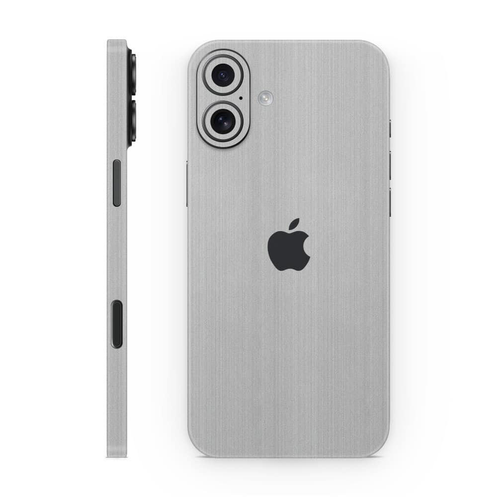 Iphone 17 brushed metal skins wrapitskin