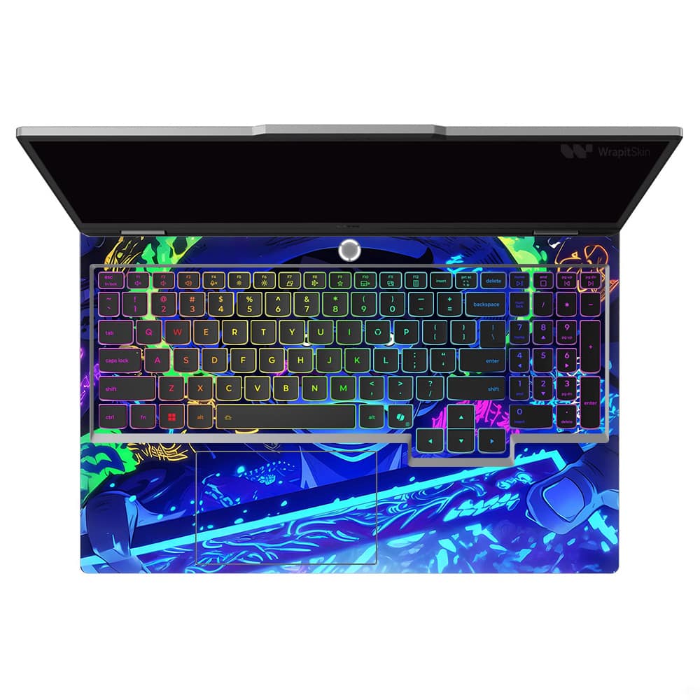 Lenovo loq luffy blaze 3d skin | wrapitskin