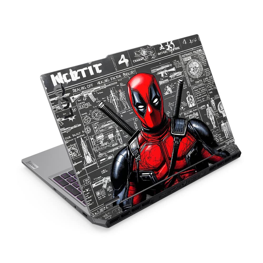 Lenovo loq deadpool skin wrapitskin