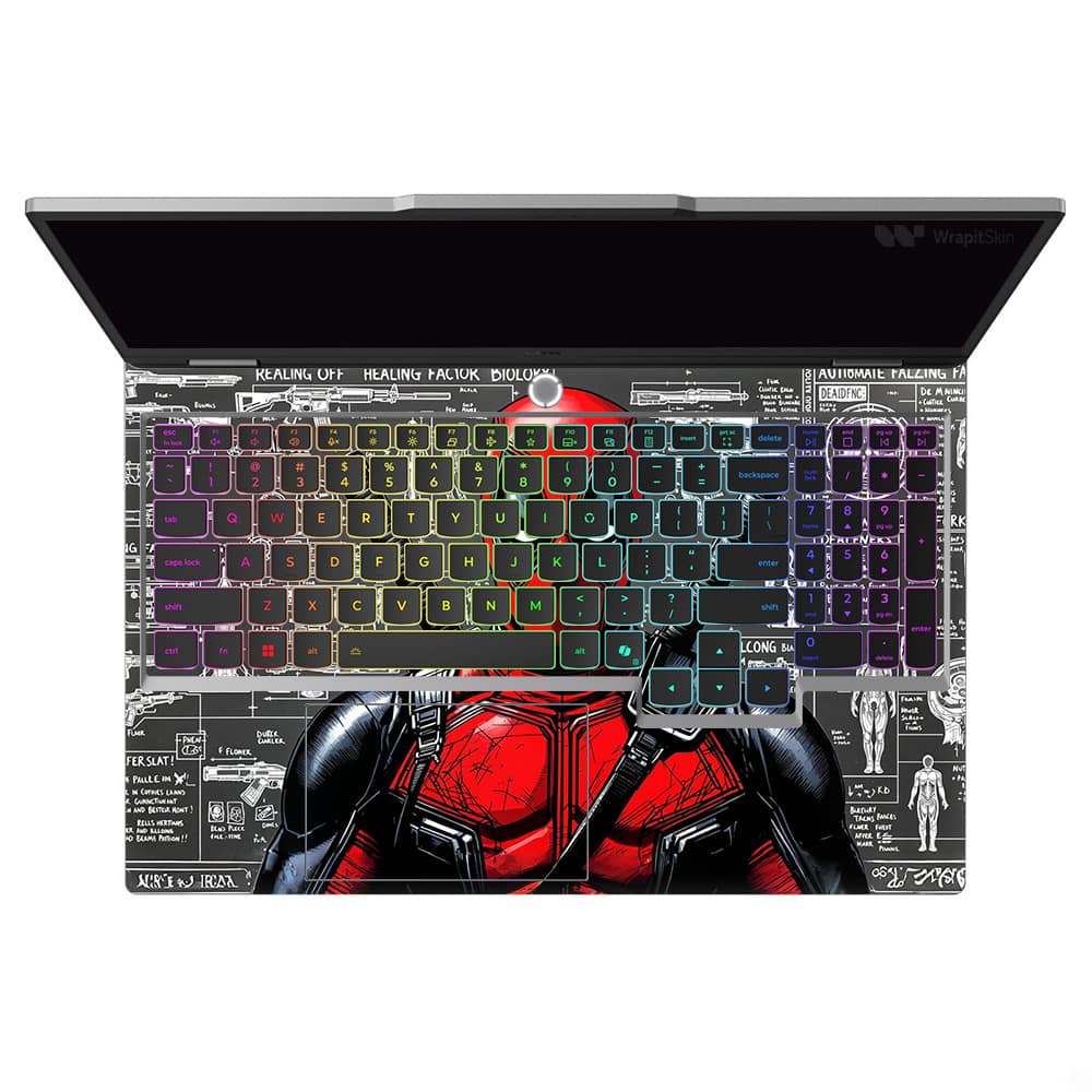 Lenovo loq deadpool skin | wrapitskin