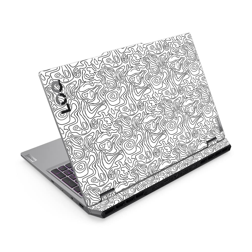 Lenovo loq white contour skin wrapitskin