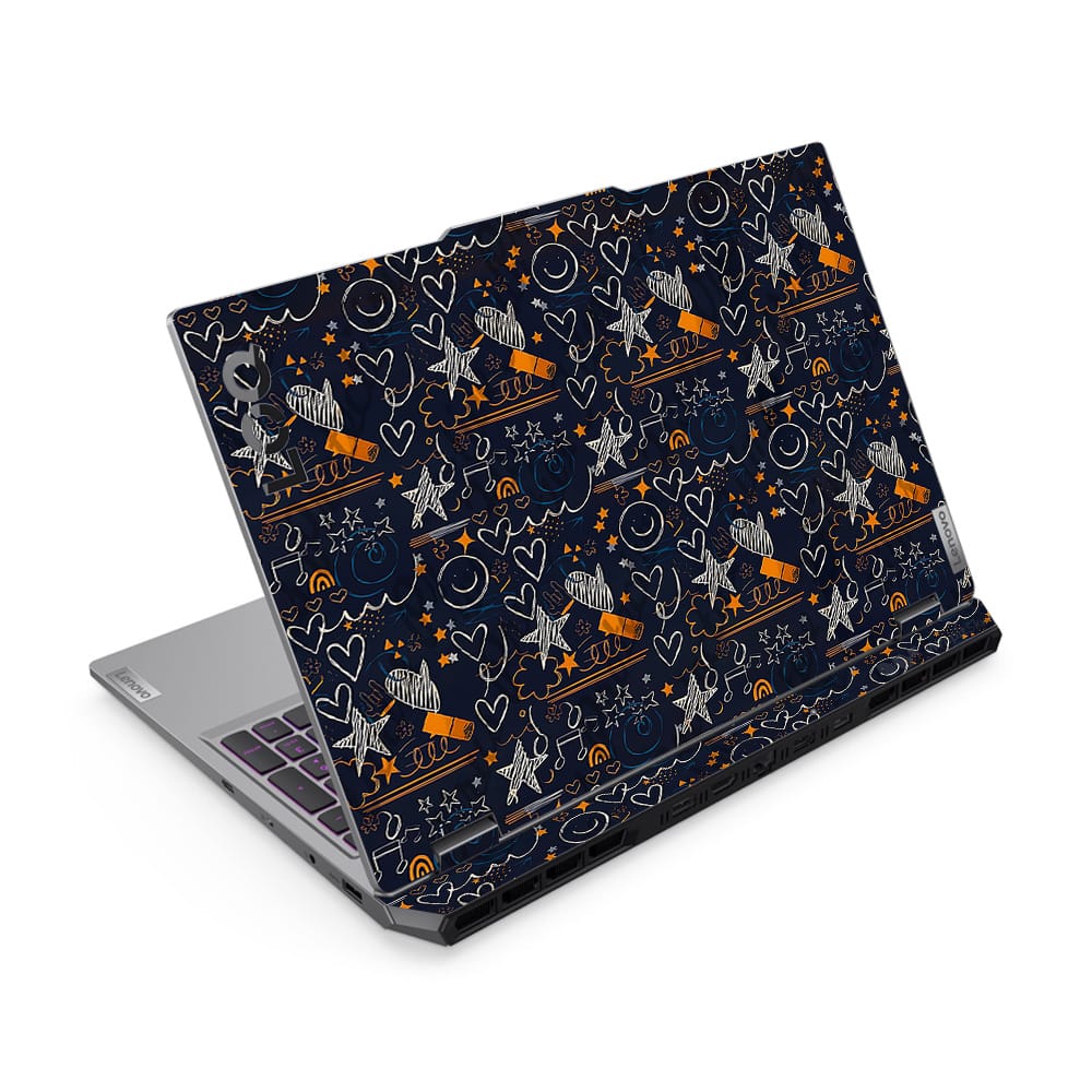 Lenovo loq doodleverse skin wrapitskin