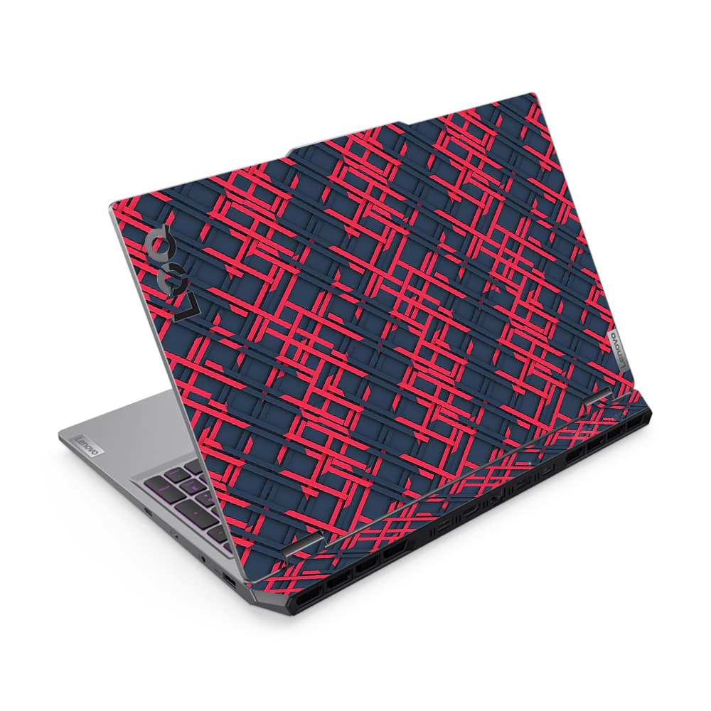 Lenovo loq cyber gridlines skin wrapitskin