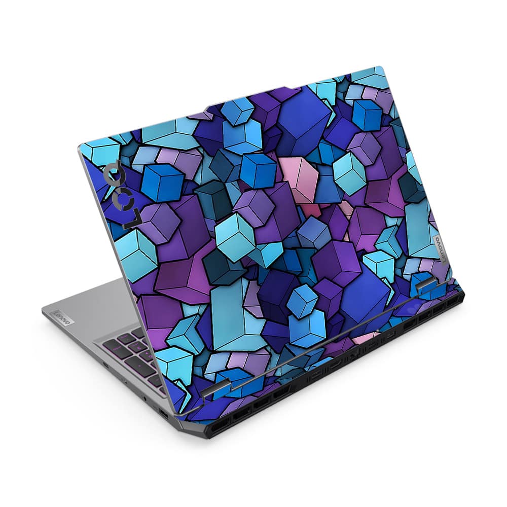 Lenovo loq 3d cubes skin wrapitskin