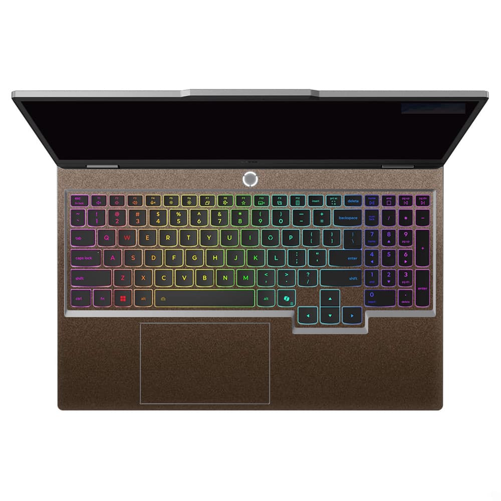 Lenovo loq matte brown metallic skin | wrapitskin