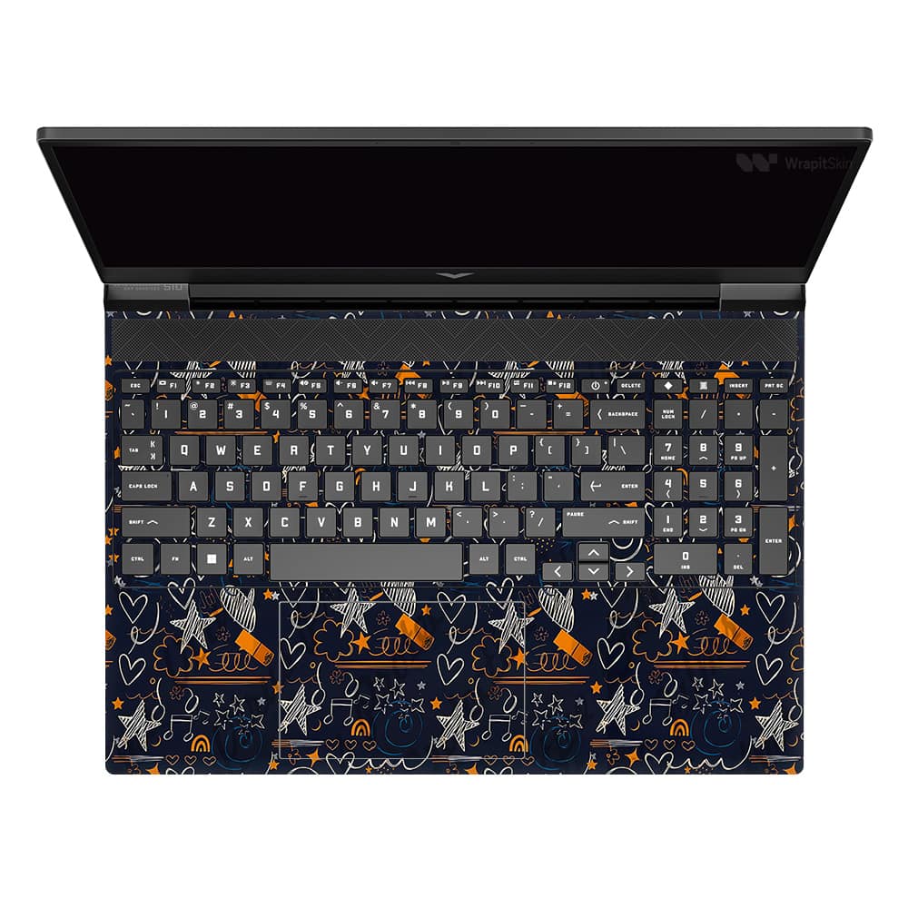 Hp victus doodleverse skin | wrapitskin