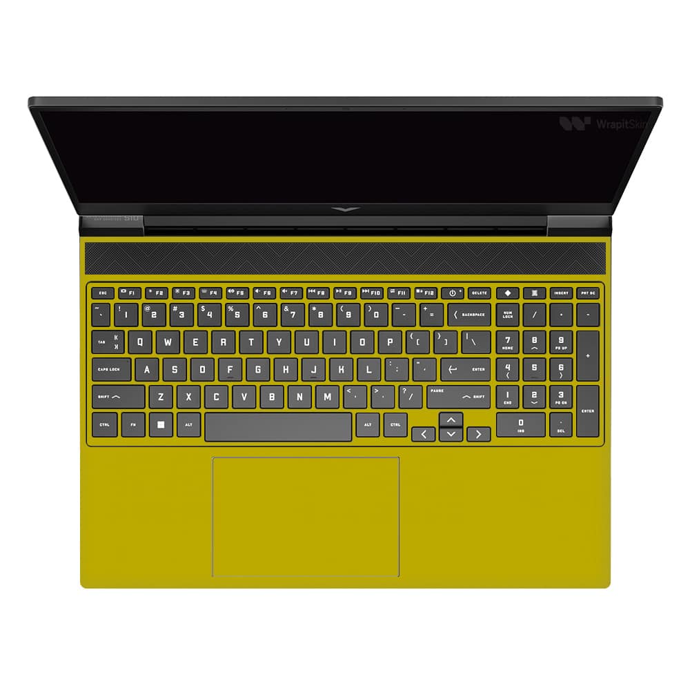 Hp victus bitter yellow skin | wrapitskin