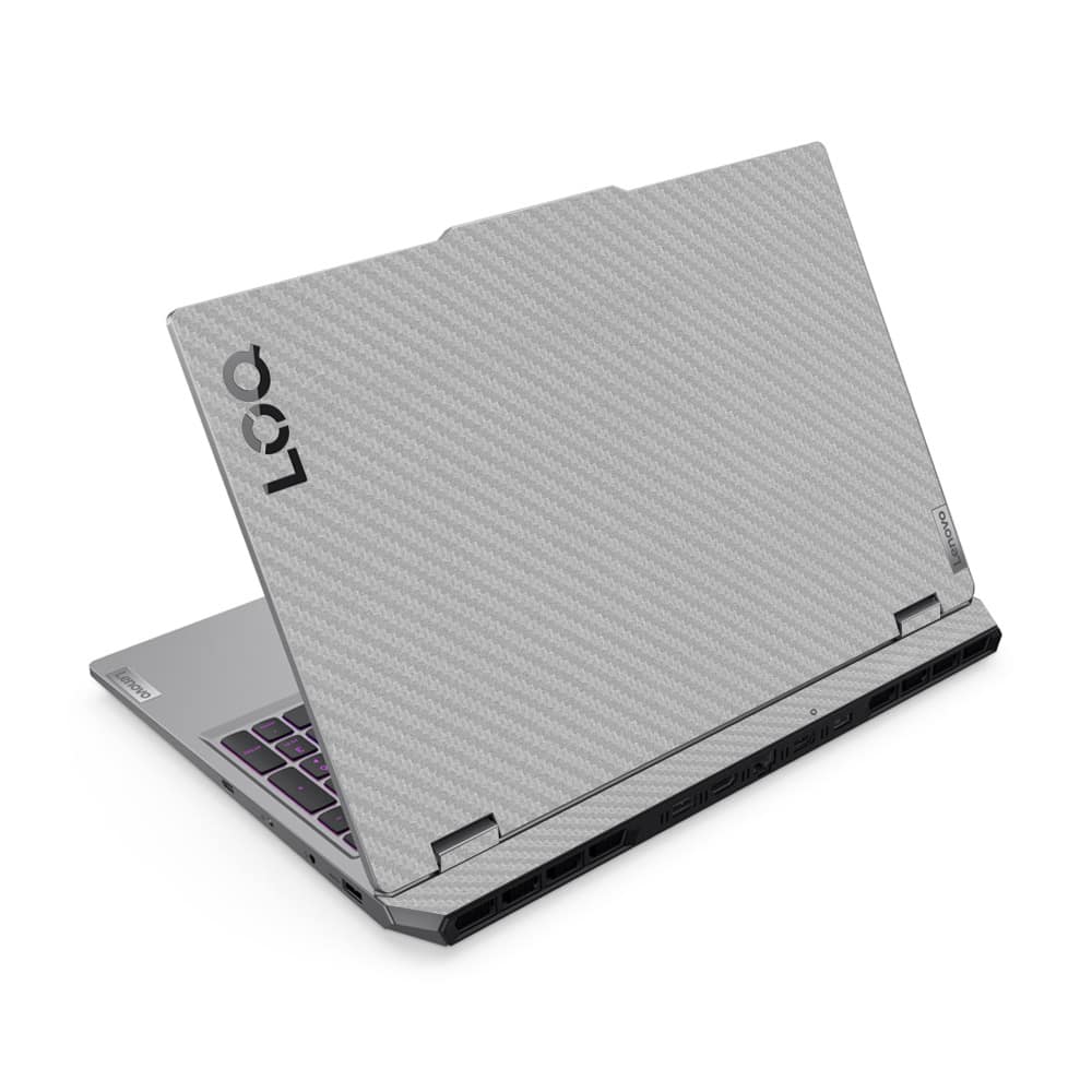 Lenovo loq carbon fiber gray skin wrapitskin