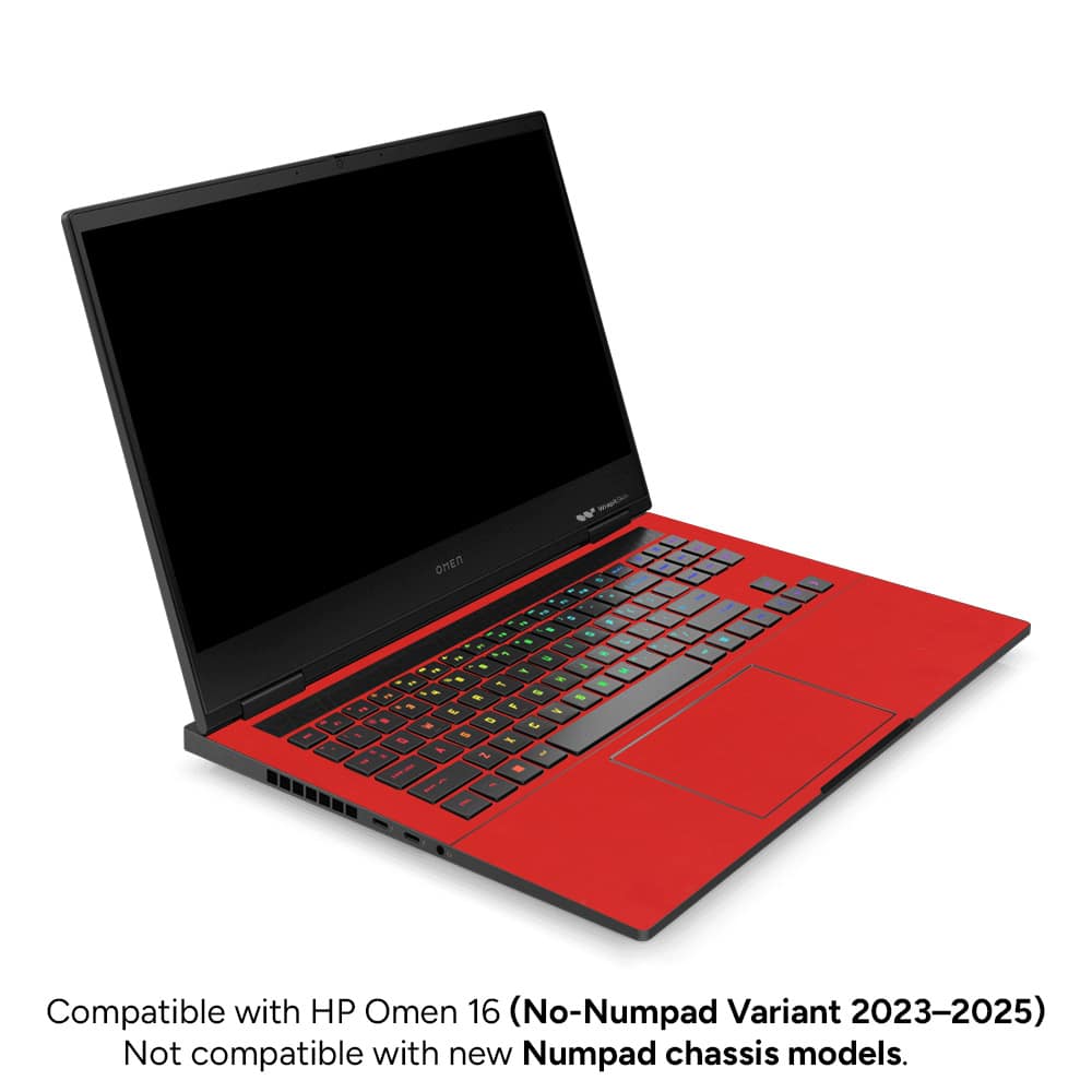 Hp omen 16 matte red skin | wrapitskin