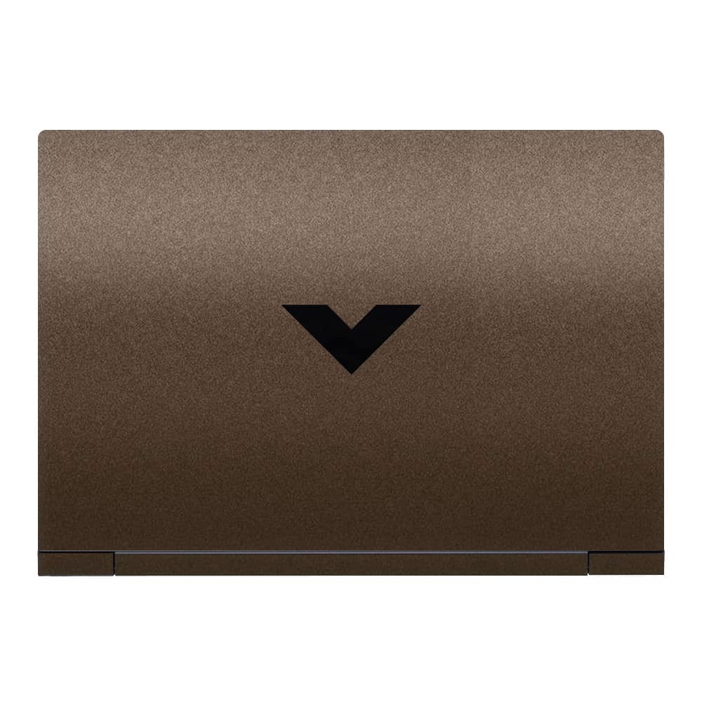 Hp victus matte brown metallic skin wrapitskin