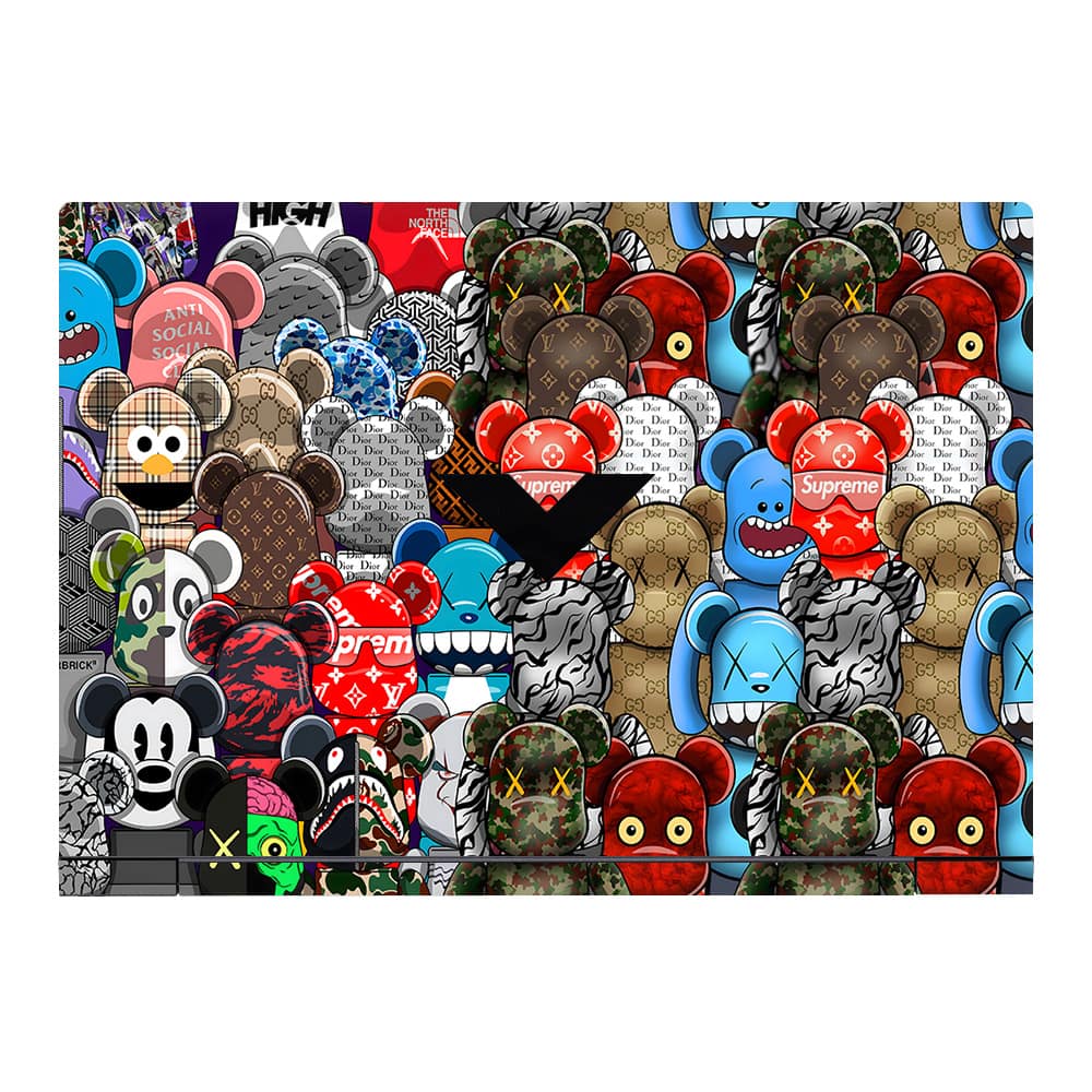 Hp victus fuzzy frenzy skin wrapitskin