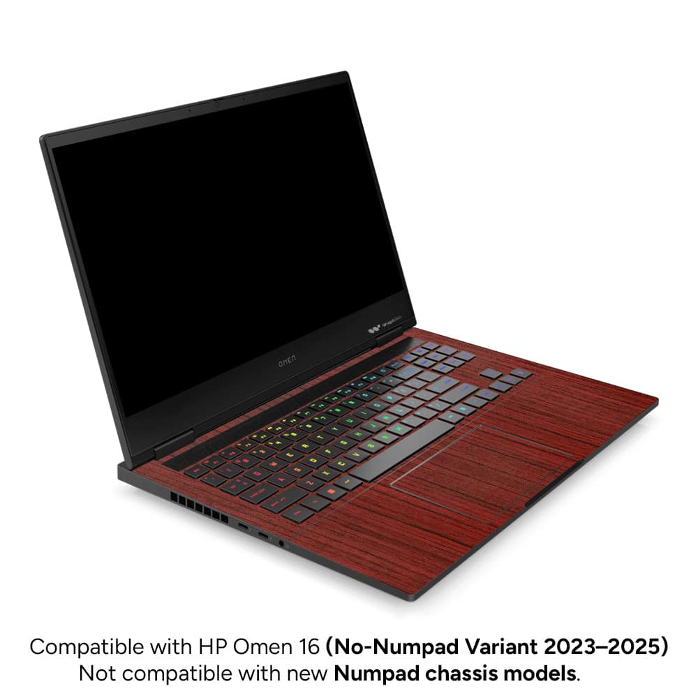 Hp omen 16 padauk wood skin | wrapitskin