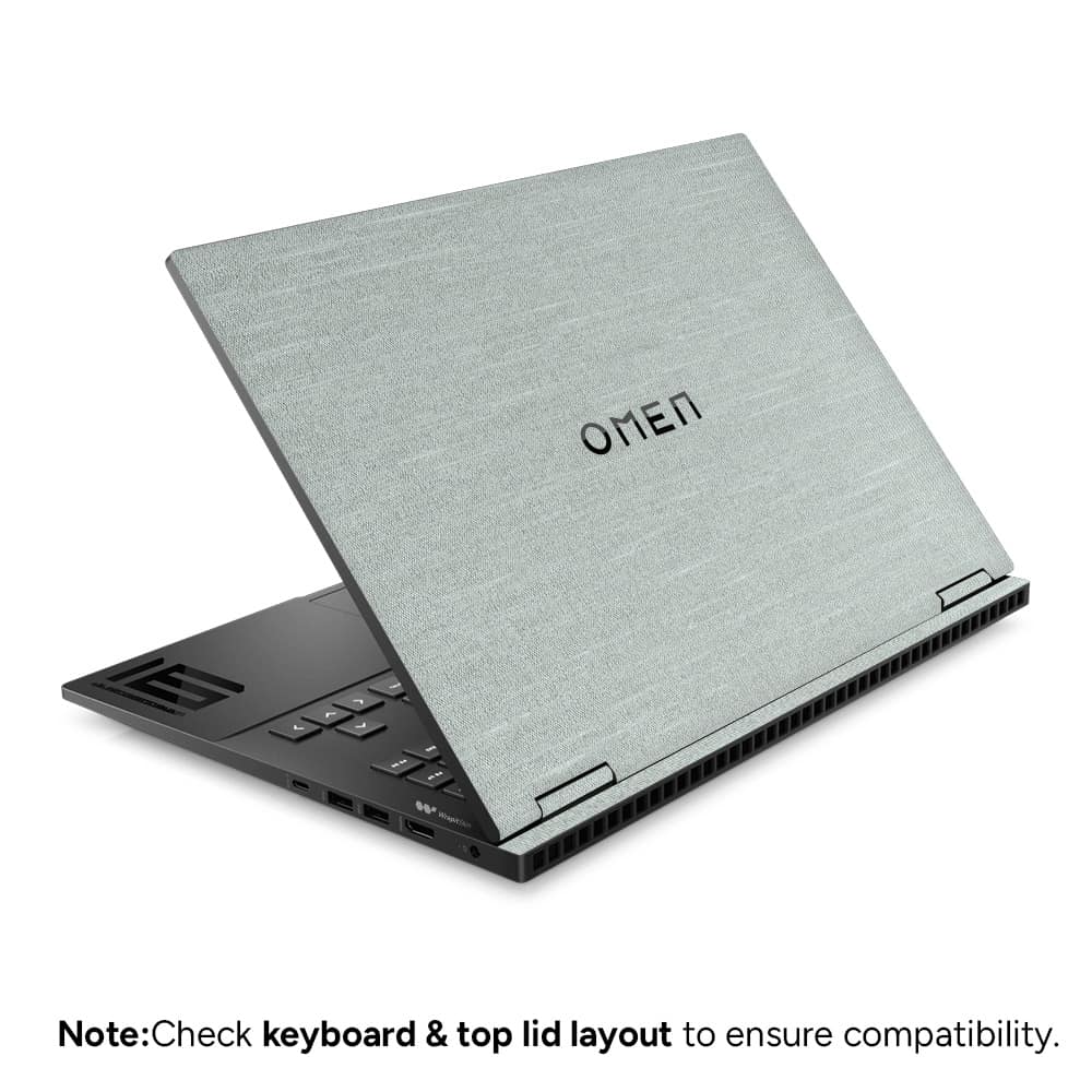 Hp omen 16 linen cyan skin wrapitskin