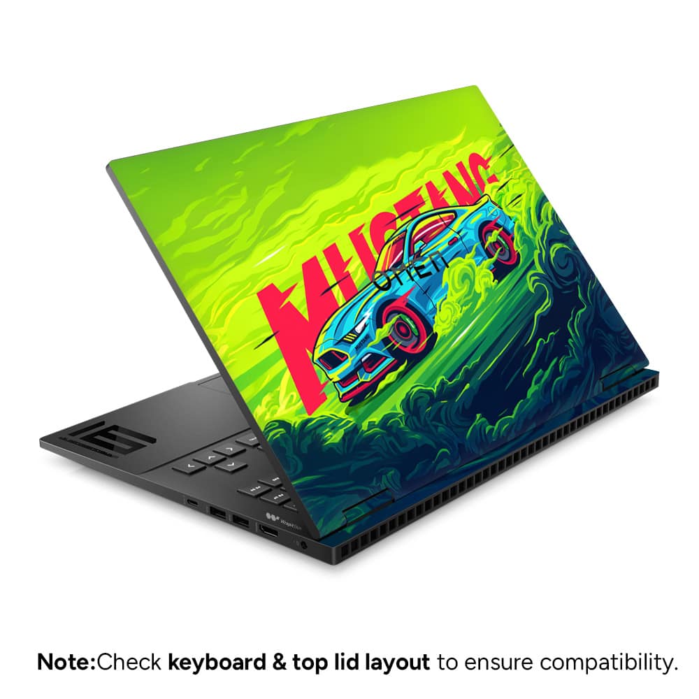 Hp omen 16 eco beast 3d skin wrapitskin