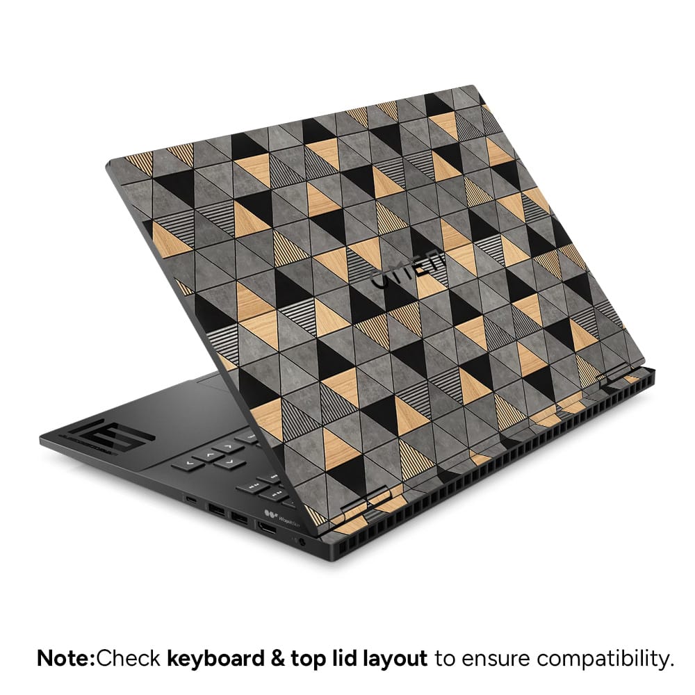Hp omen 16 moroccan art skin wrapitskin