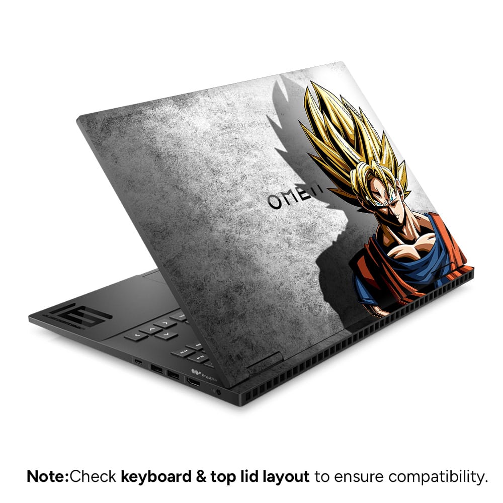 Hp omen 16 dragon ball z warrior skin wrapitskin